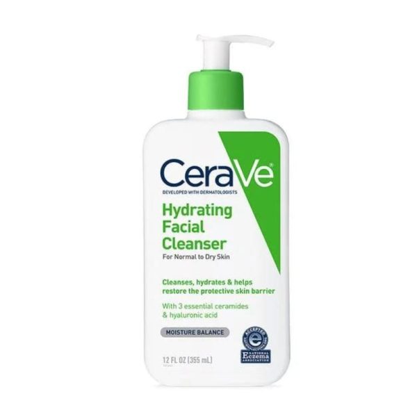 Cerave Hydrating Facial Cleanser - Refresh The Skin Without Over-stripping It – 236 Ml