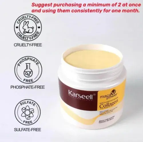 Karseell Hair Mask Deep Repair Conditioning Argan Oil Collagen Mask – 500ml