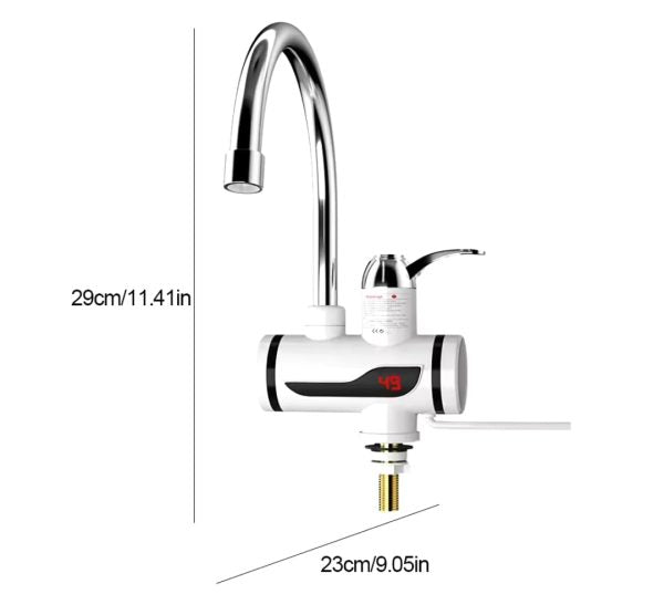 Electric Water Heating Faucet ,tap For Kitchens And Bathrooms | Display | Hot Water (without Shower )